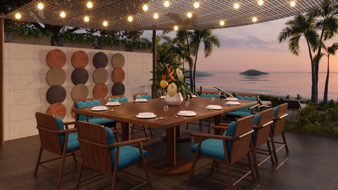 AMA'AMA, the fine-dining restaurant at Aulani Resort & Spa in Hawaii