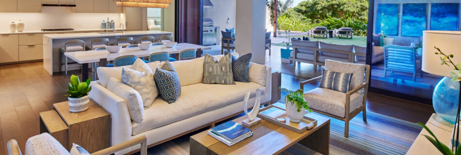 Professional Hawaiian Interior Design Services, Park Lane Condos, Honolulu, Hawaii, by Henderson Design Group Sample Design 1