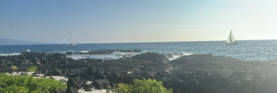 Keiki Beach Queen's Bath on the Big Island in Kona Hawaii