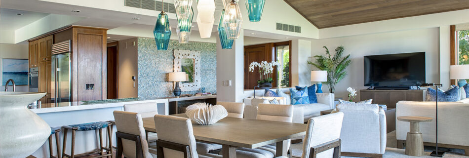 Wai'ulu Villa Interior Home Design Portfolio by Henderson Design Group